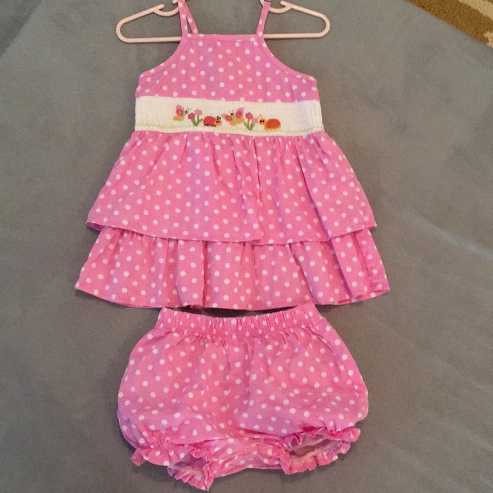 Toffee Apple shorts set